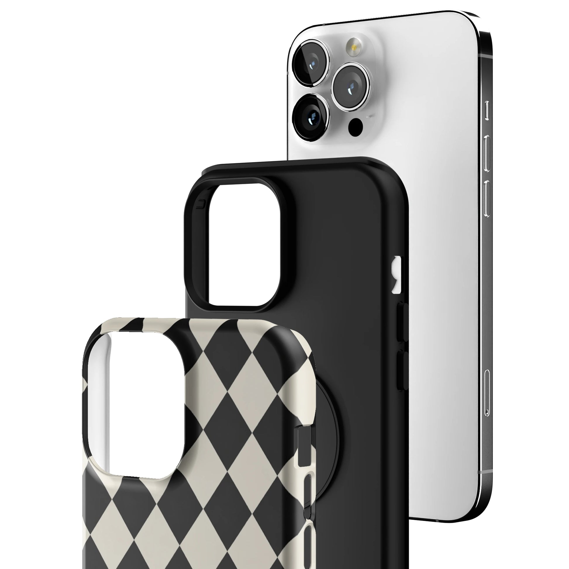 Argyle Noir iPhone Case gallery - Iphone_13_Pro_Max_3