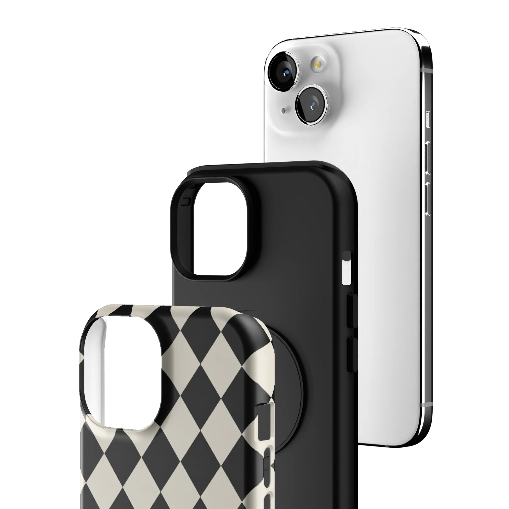 Argyle Noir iPhone Case gallery - Iphone_15_Iphone_3