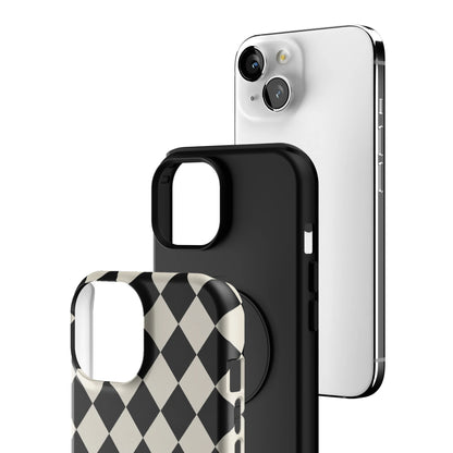 Argyle Noir iPhone Case gallery - Iphone_15_Iphone_3