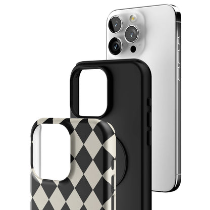 Argyle Noir iPhone Case gallery - Iphone_15_Pro_Max_3
