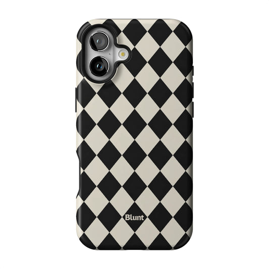 Argyle Noir iPhone Case gallery - Iphone_16_Mini_Air_Plus_1