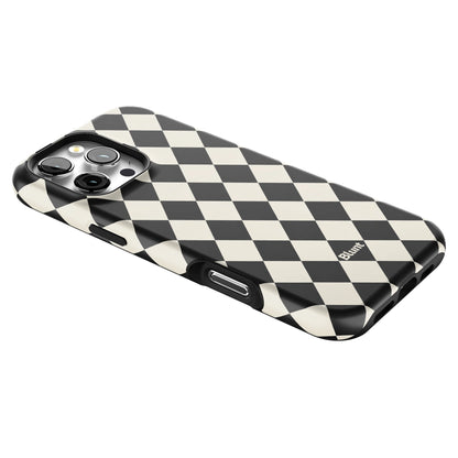 Argyle Noir iPhone Case gallery - Iphone_16_Pro_Max_2