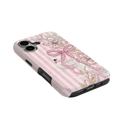 Striped Grace iPhone Case