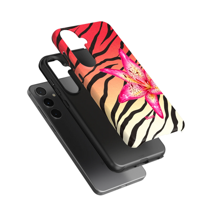 Striped-Lilly-samsung-case-Galaxy S24 Plus-3