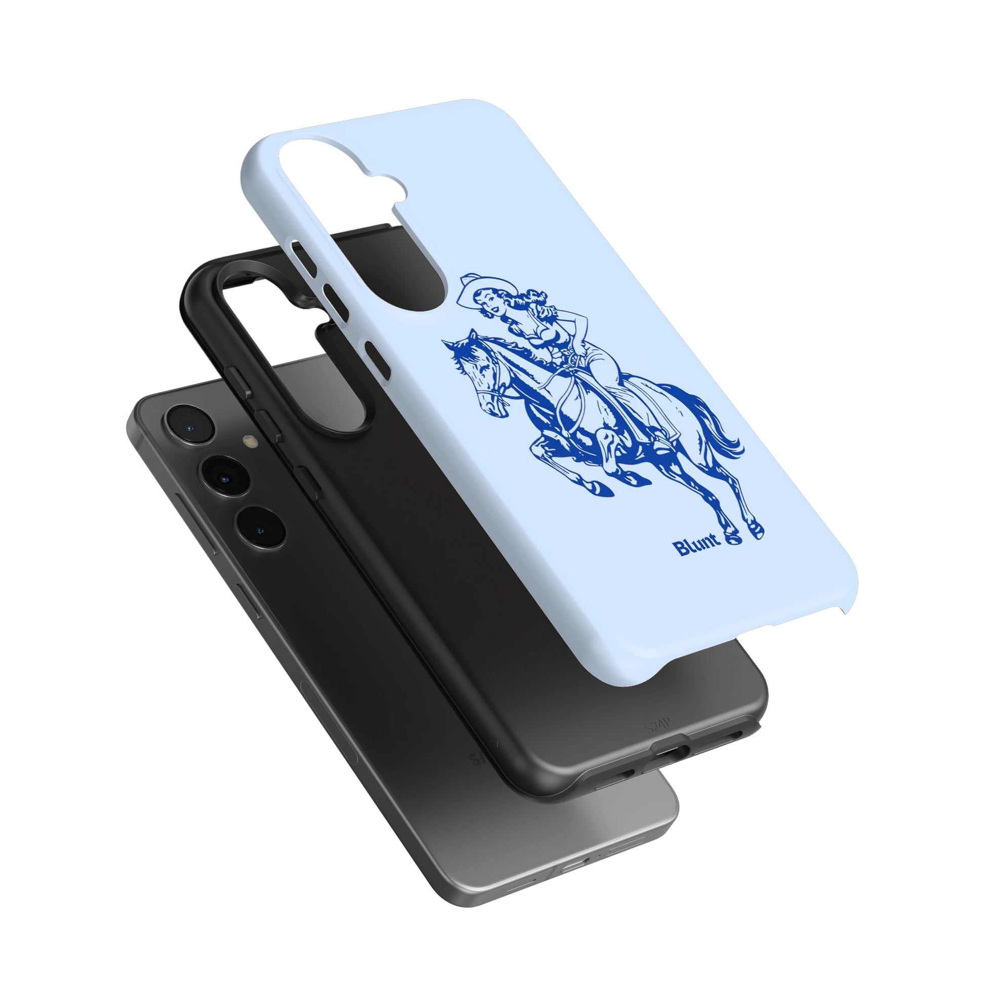 Blue-Lasso-Lady-samsung-case-S24 Plus-3