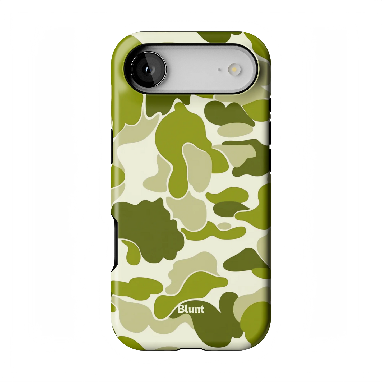 Lime Camo iPhone Case
