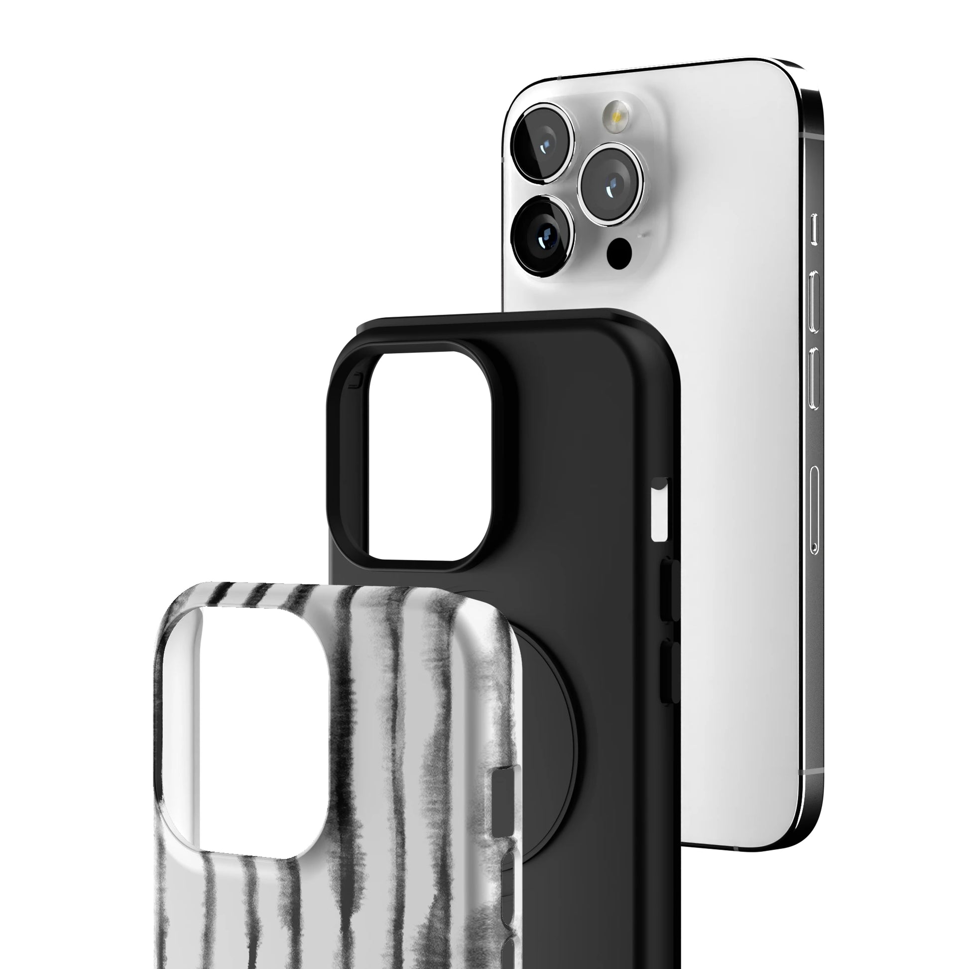 Ash Stripe iPhone Case gallery - Iphone_13_Pro_3