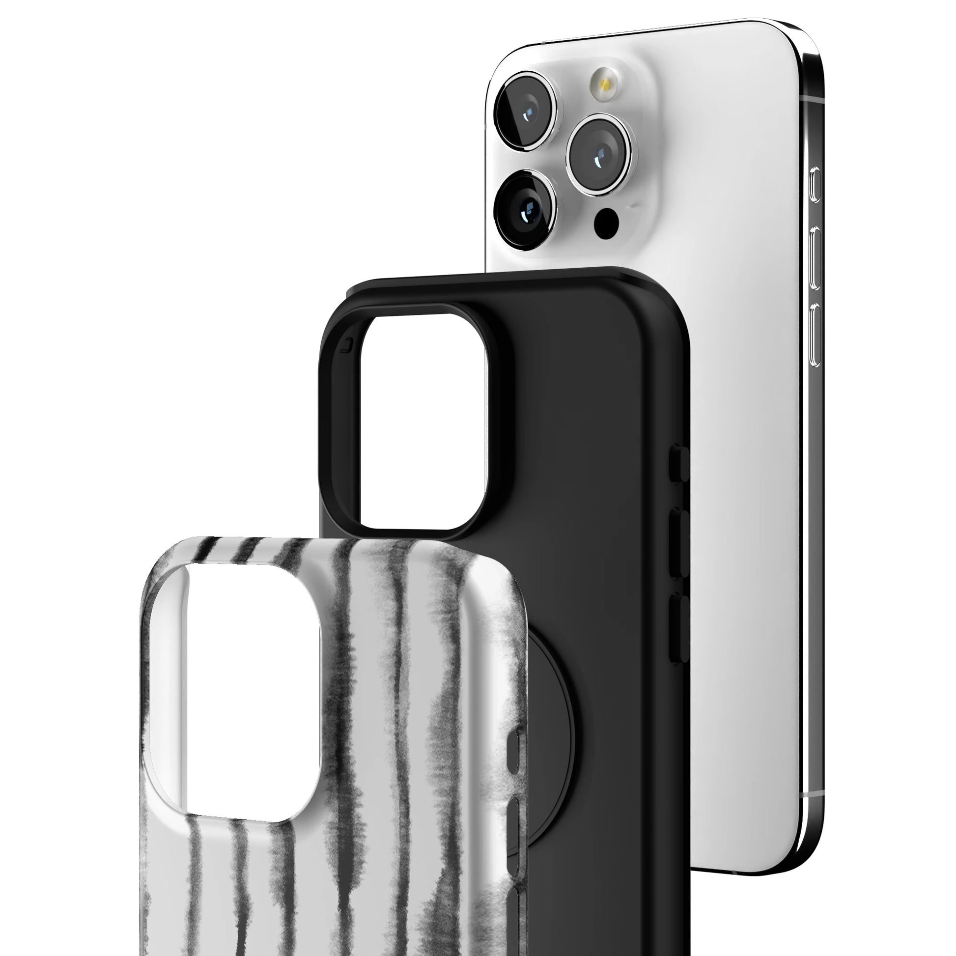 Ash Stripe iPhone Case gallery - Iphone_15_Pro_Max_3
