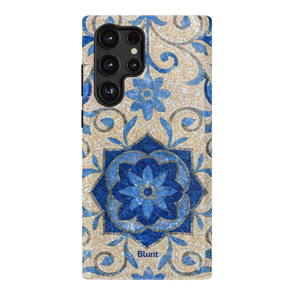 Blue Bloom Samsung Case