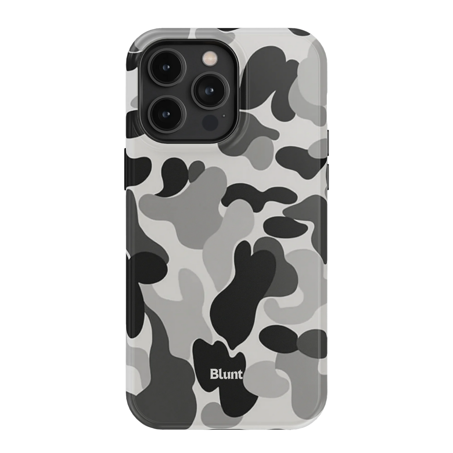 Grey Camo iPhone Case