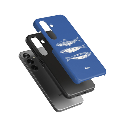 Blue Fins Samsung Case