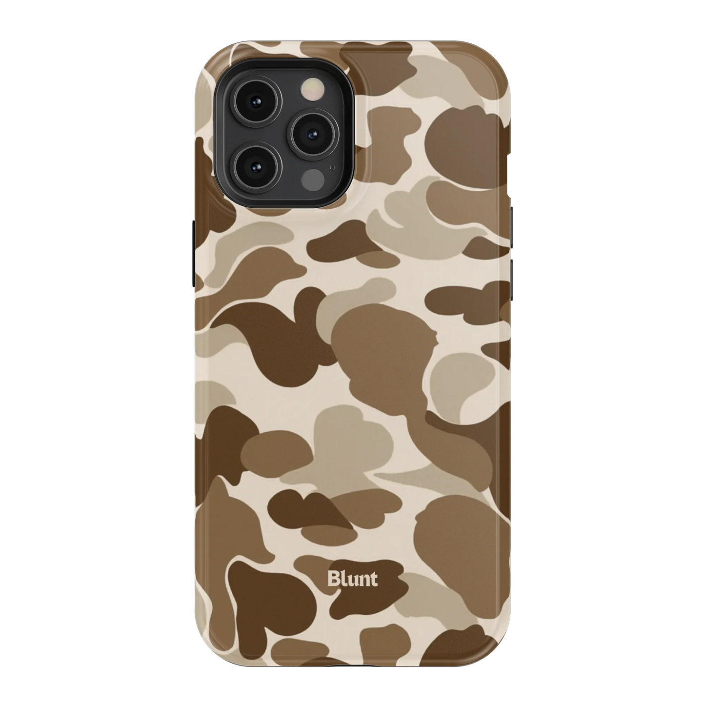 Brown Camo iPhone Case