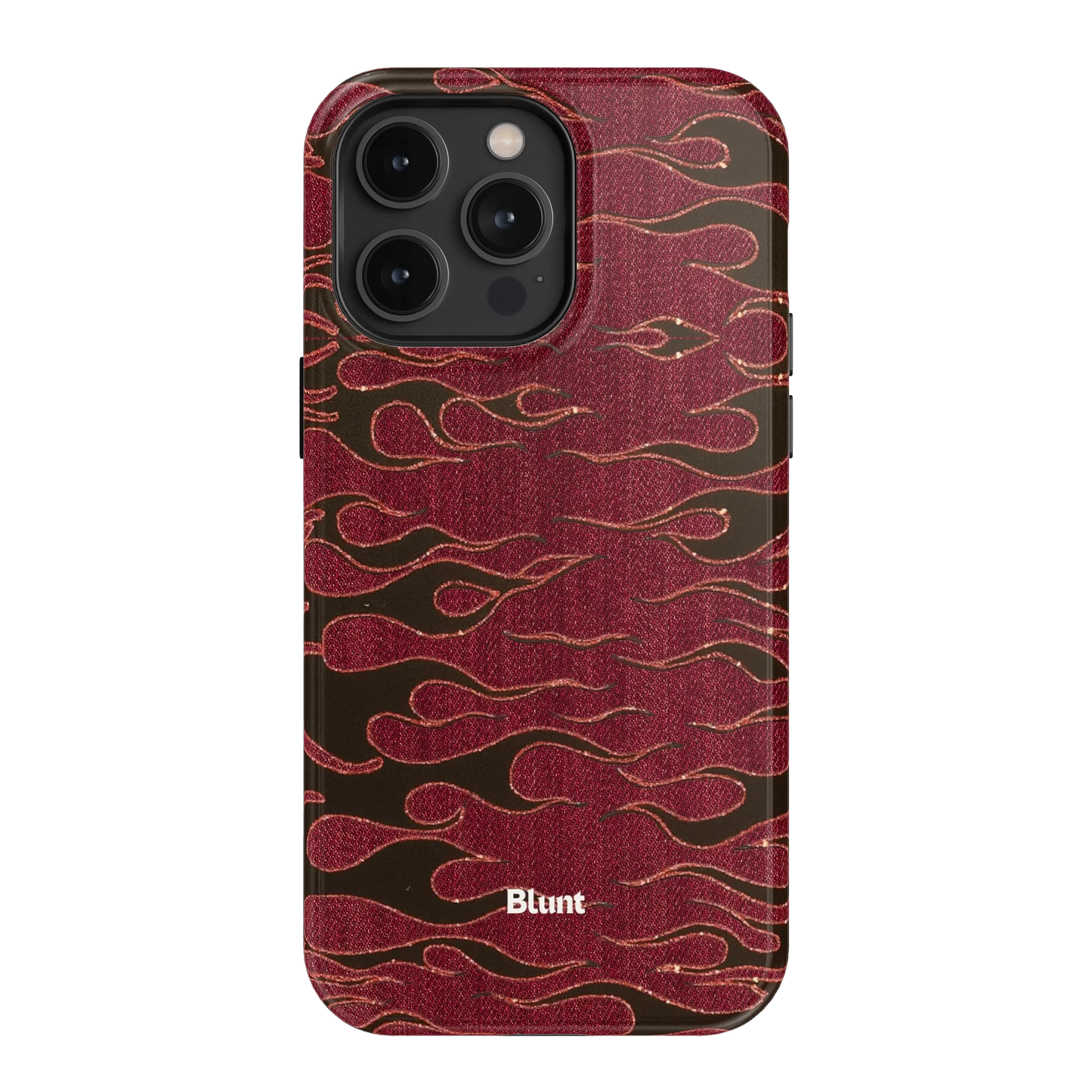 Crimson Fire iPhone Case