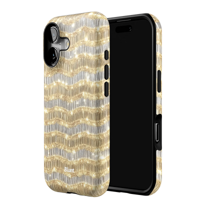 Golden Gleam iPhone Case
