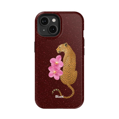 Burgundy Cleo iPhone Case