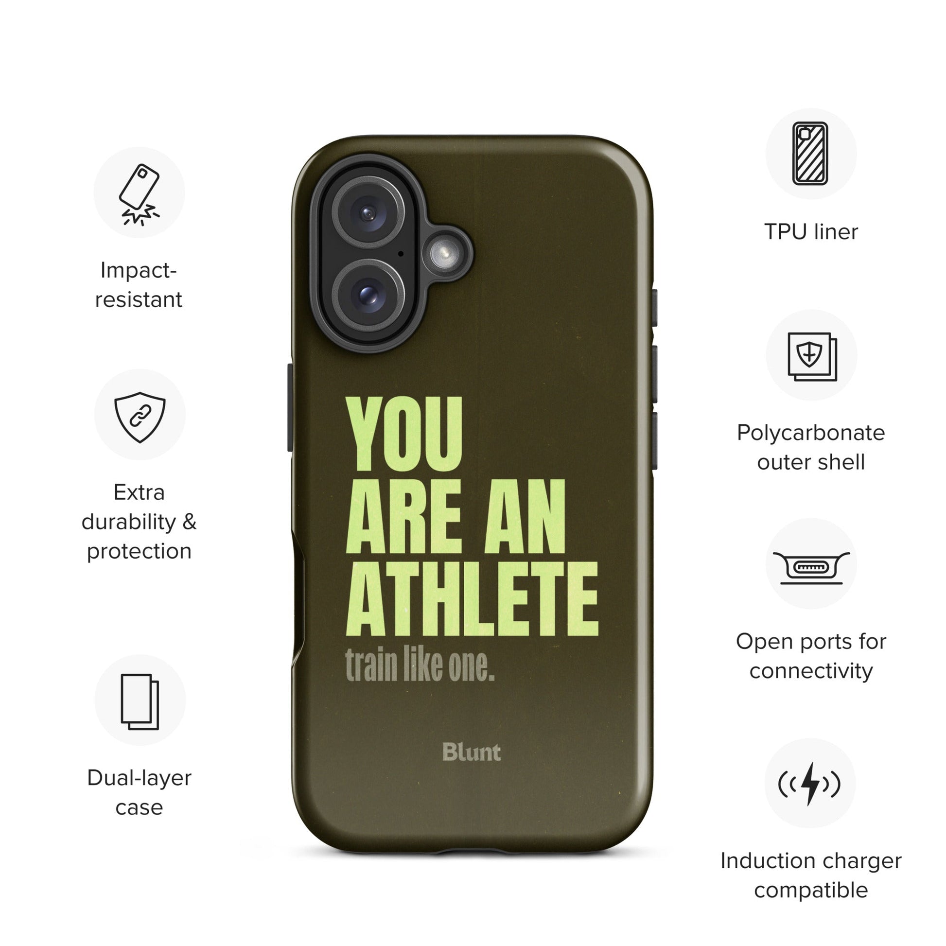 Athlete iPhone Case - Blunt Cases