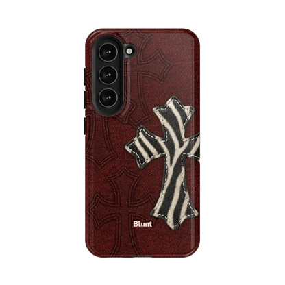 Zebrascale Cross Samsung Case
