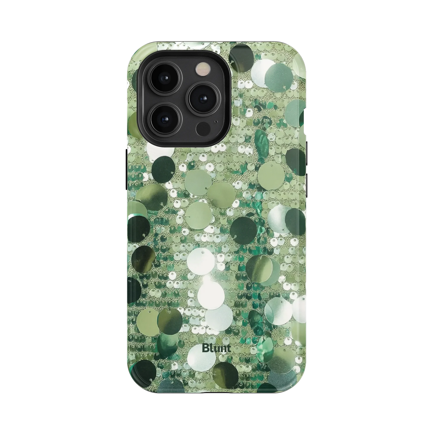 Sage Glitz iPhone Case
