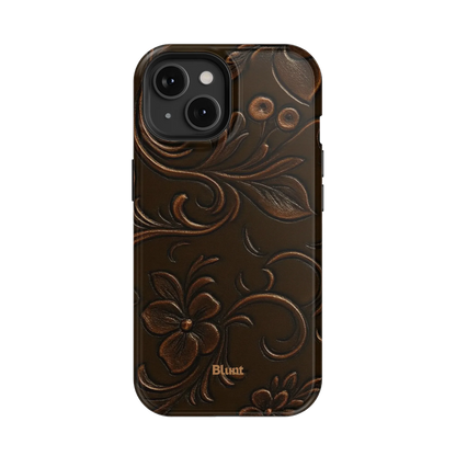 Tooled Leather iPhone Case