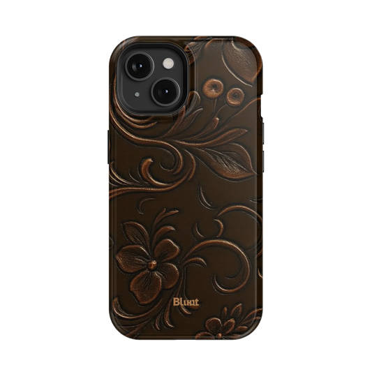 Tooled Leather iPhone Case