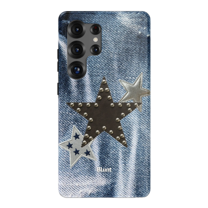 Denim Starstud Samsung Case