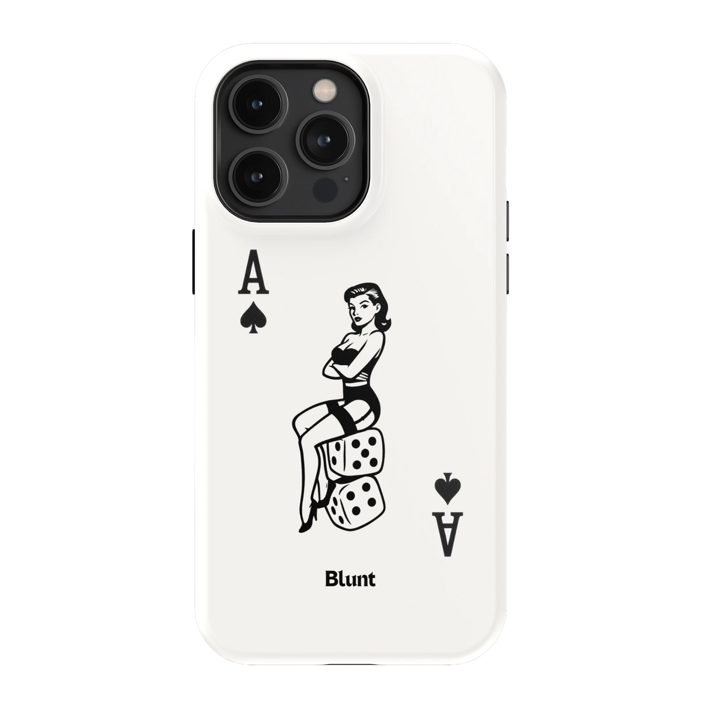 Lady Ace iPhone Case