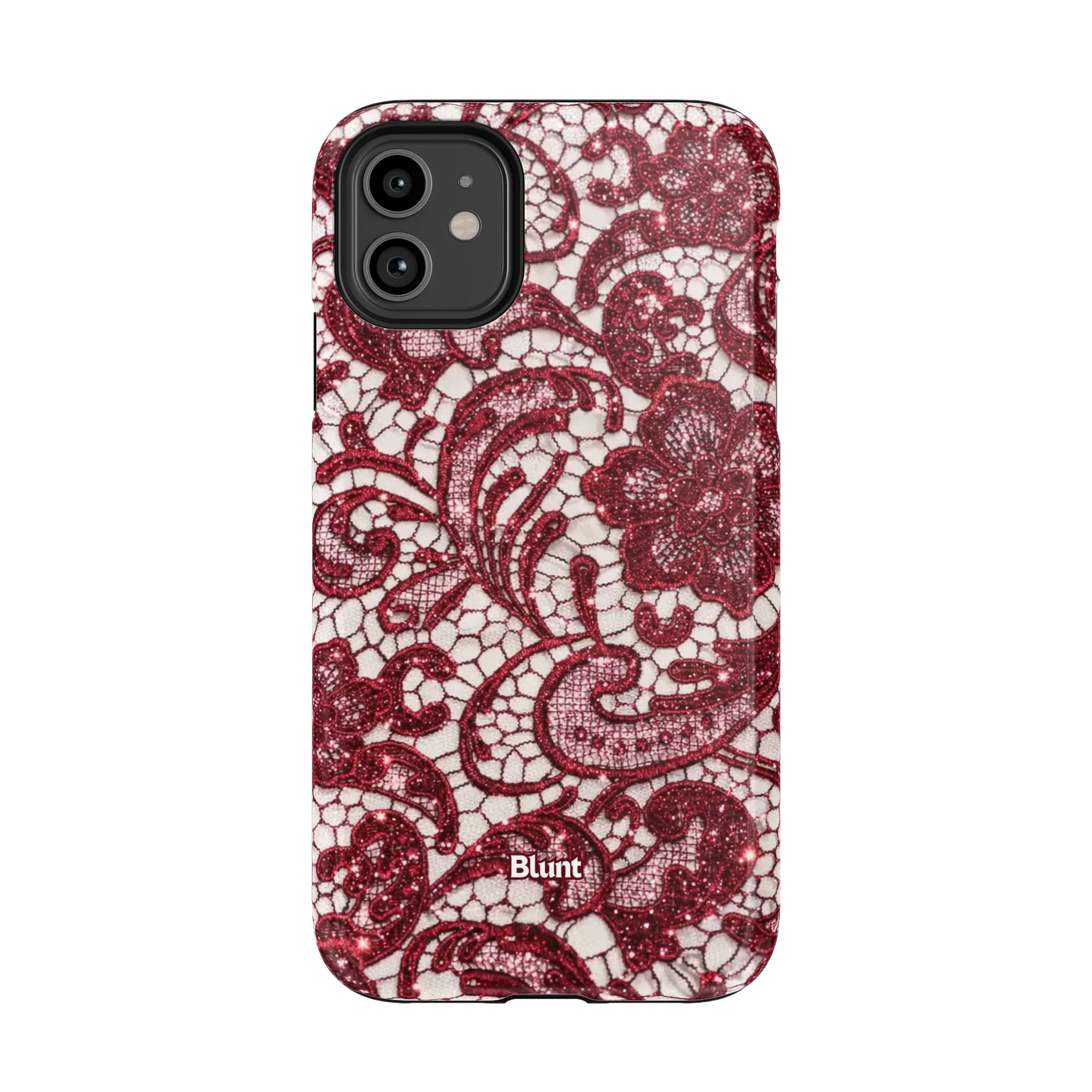 Crimson Lace iPhone Case