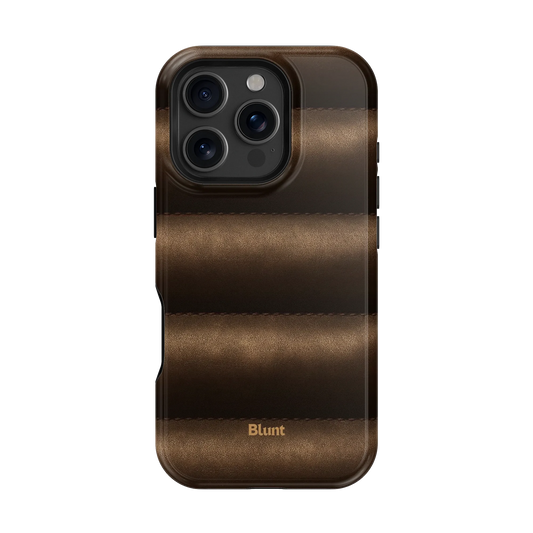 Mocha Puffer iPhone Case