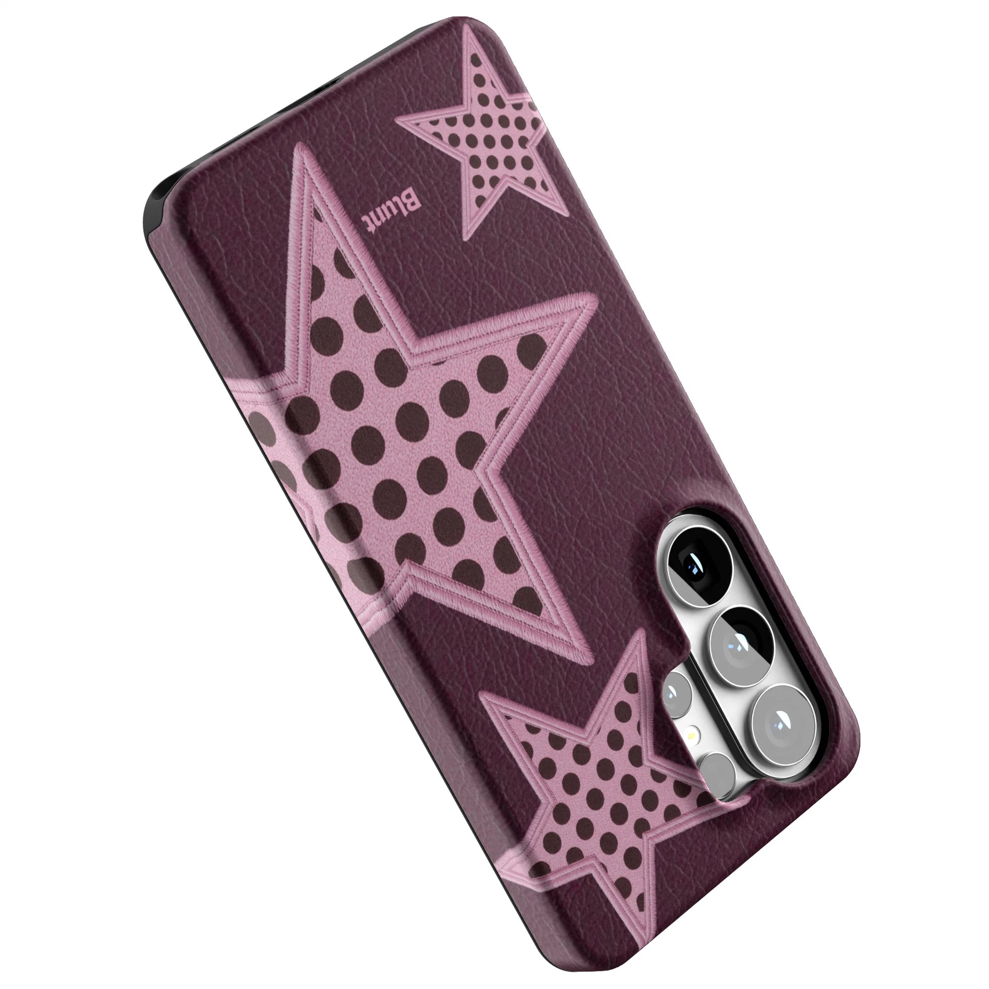Plum-Polka-Star-samsung-case-Galaxy S26 Ultra-4