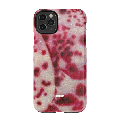 Crimson Veil iPhone Case