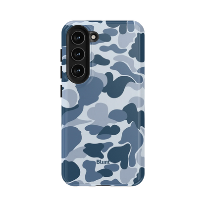Bluish Camo Samsung Case