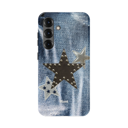 Denim Starstud Samsung Case