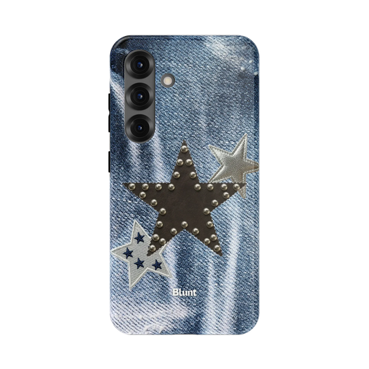 Denim Starstud Samsung Case