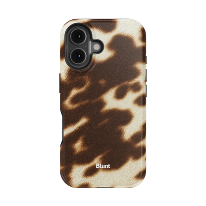 Rustic Cowhide iPhone Case