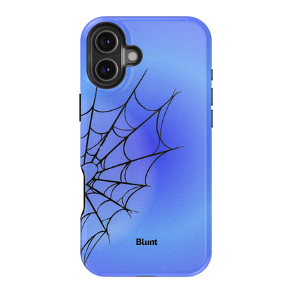 Blue Web iPhone Case