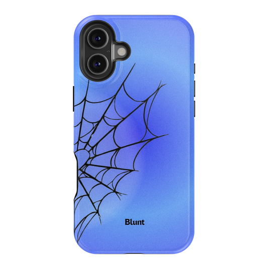 Blue Web iPhone Case