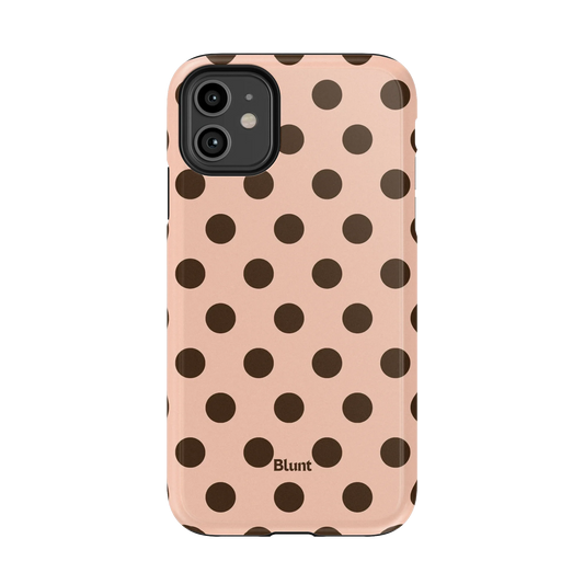 Bubble Blush Dot iPhone Case