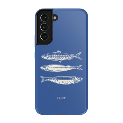 Blue Fins Samsung Case