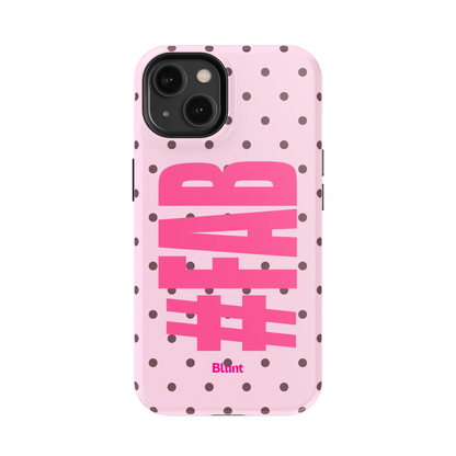 Pink Dot Fab iPhone Case
