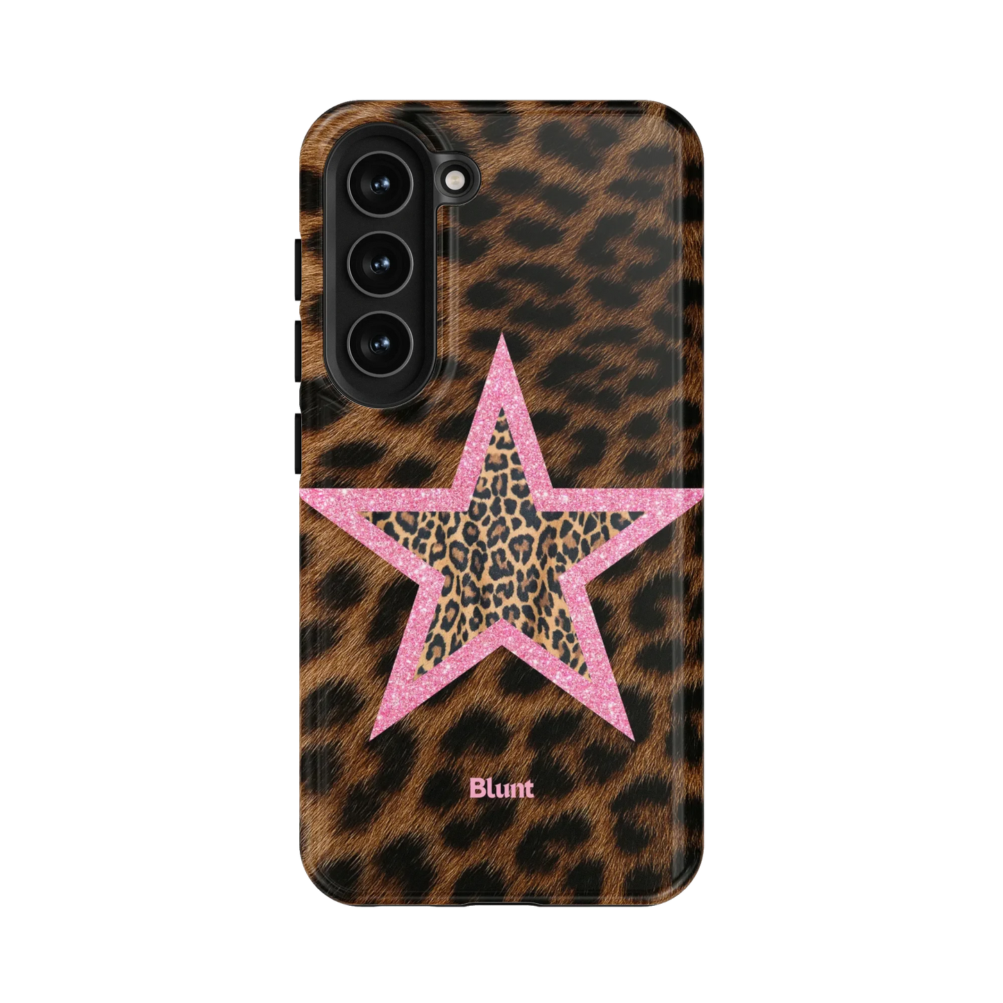 Pink Cheetah Starlette Samsung Case