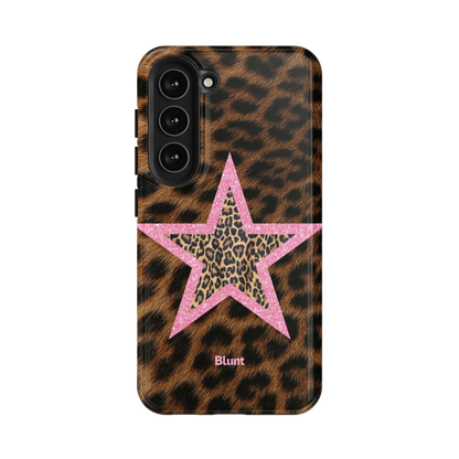 Pink Cheetah Starlette Samsung Case