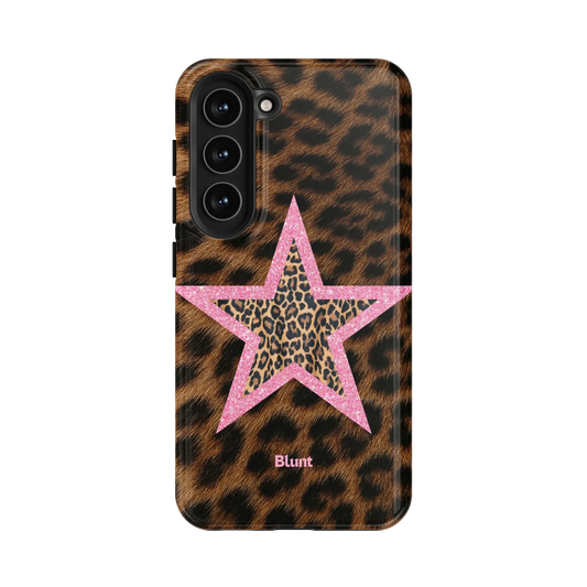 Pink Cheetah Starlette Samsung Case