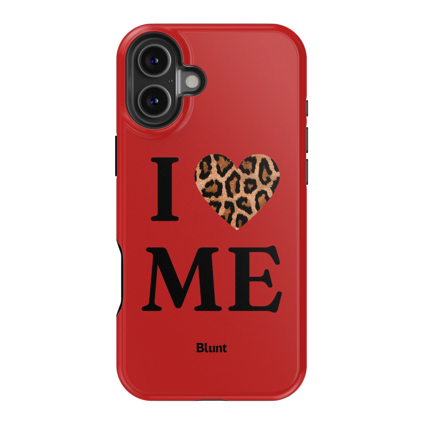 Red I Love Me iPhone Case