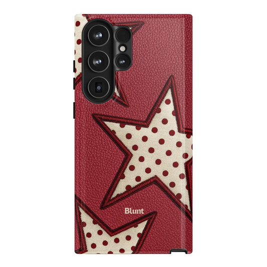 Cherry Polka Star Samsung Case