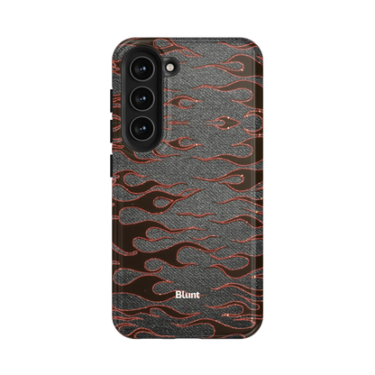 Steel Flame Samsung Case