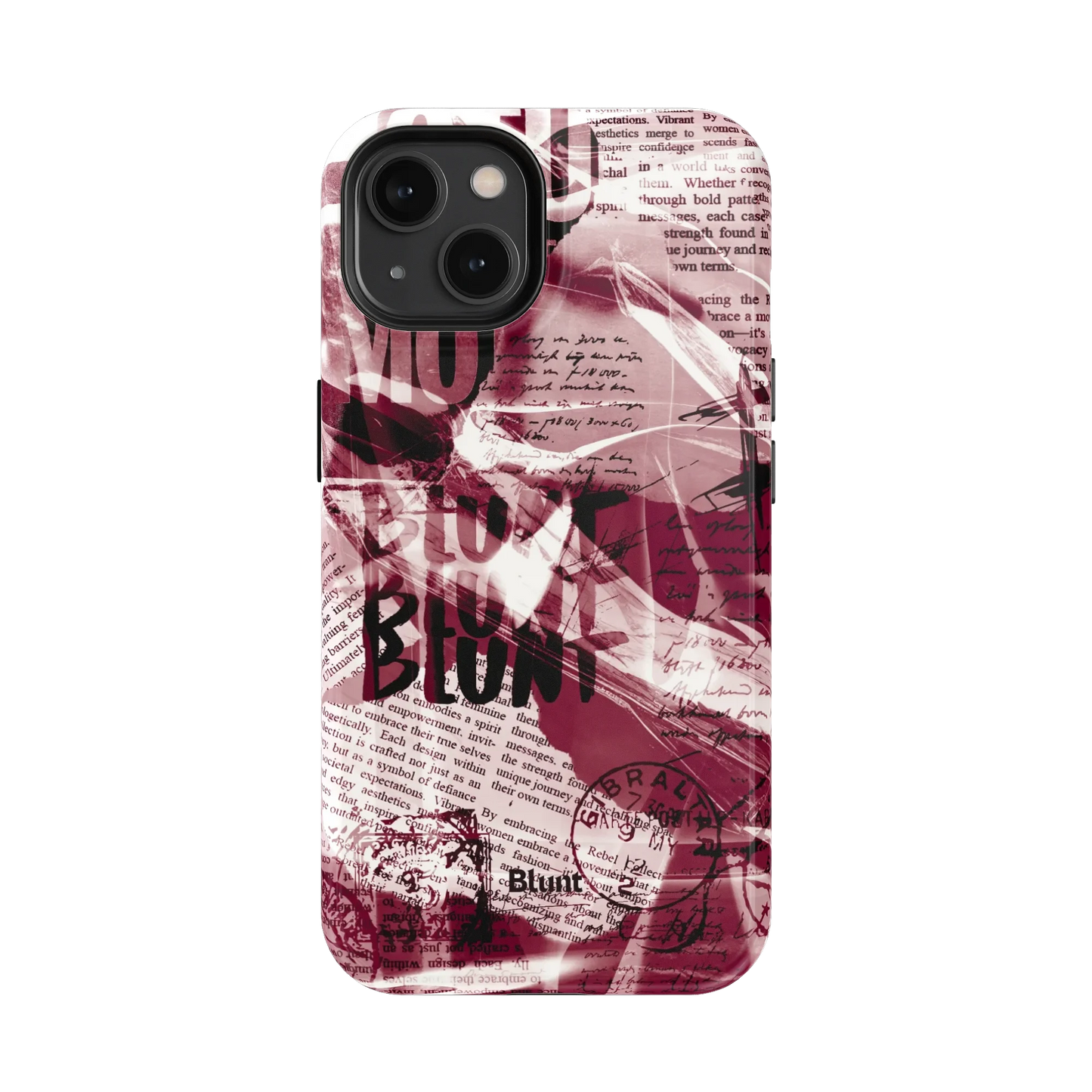 Red Love Letter iPhone Case