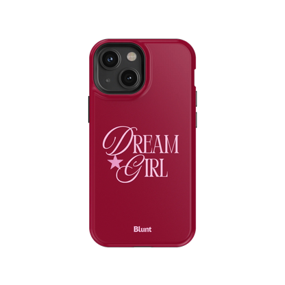Dream Girl Maroon iPhone Case