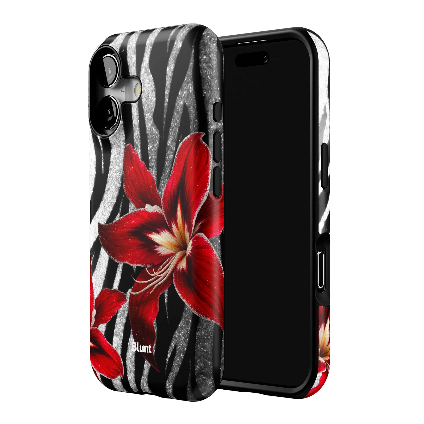 Zebra Rouge iPhone Case