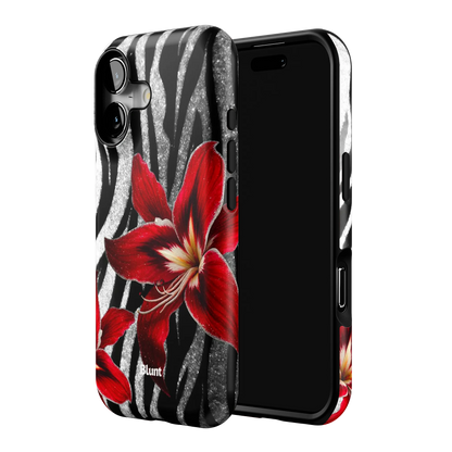 Zebra Rouge iPhone Case