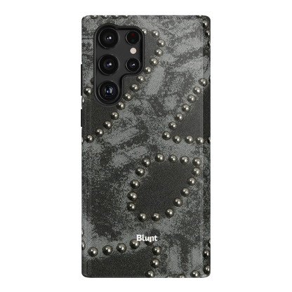 Studded Noir Samsung Case